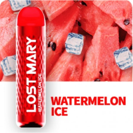 Электронная сигарета LOST MARY 3000 Watermelon Ice (Лост Мэри 3000 Арбузный Лёд)