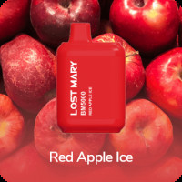 Электронная сигарета LOST MARY BM5000 Red Apple Ice (Красное Яблоко Лёд)