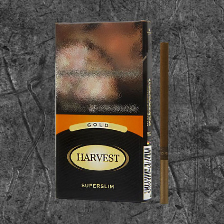 Сигареты Харвест Голд Супер Слим (Harvest Gold Superslim)