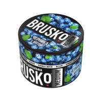 Табак для кальяна Brusko Medium 50 гр (Черника с мятой)
